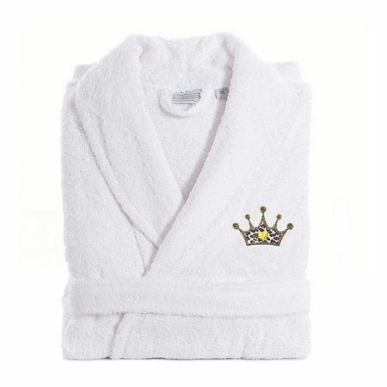 Linum Home Textiles Turkish Cotton Terry Embroidered Bath Robe Gray Linum Home Textiles Turkish Cotton Terry Embroidered Bath Robe Gray -Linum Home Textiles store unnamed file 829