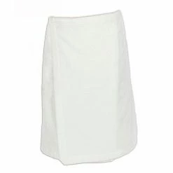 Linum Home Textiles Turkish Cotton Men's Terry Body Wrap Gray