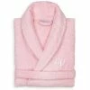 Linum Home Textiles Turkish Cotton Personalized Terry Bathrobe